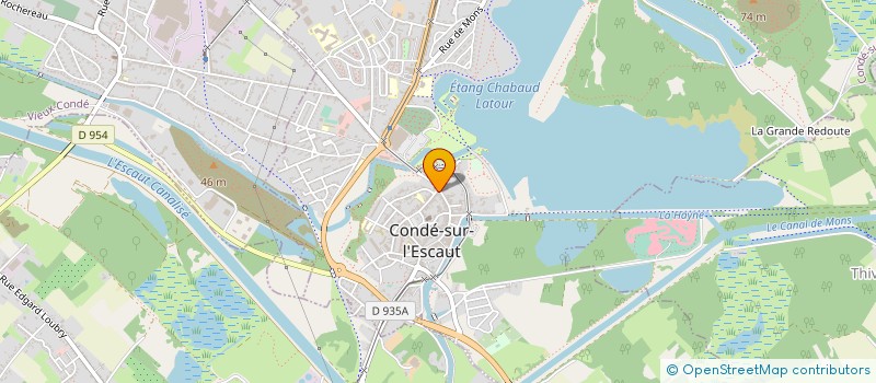 localisation de l'entreprise AICHE AUTO PIECES  CONDE-SUR-L'ESCAUT