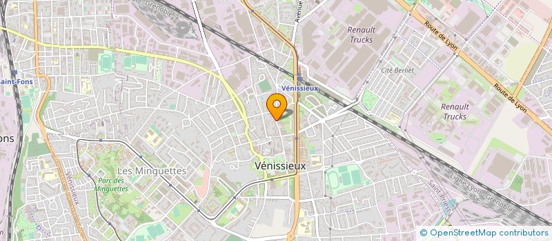 localisation de l'entreprise AICI ET COMPAGNIE  VENISSIEUX