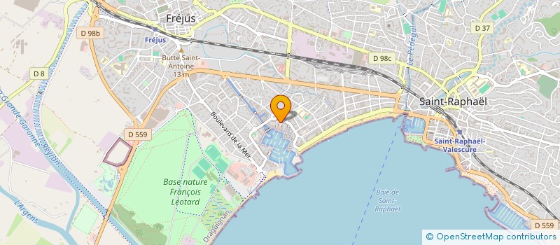 localisation de l'entreprise AICON 56 à FREJUS