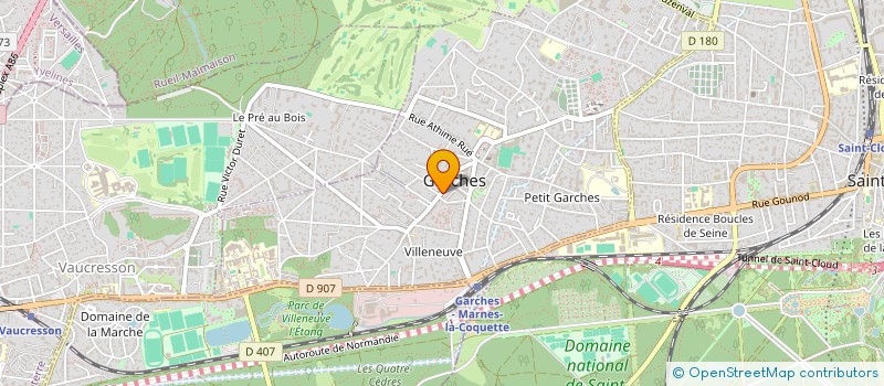 localisation de l'entreprise AID à GARCHES