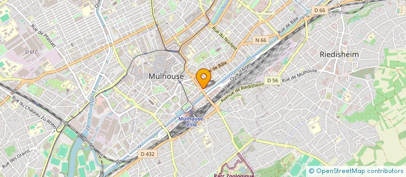 localisation de l'entreprise AID à MULHOUSE
