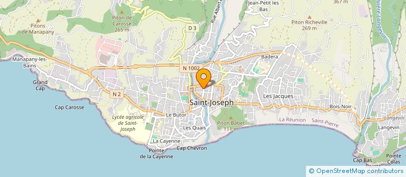 localisation de l'entreprise AID A ZOT à SAINT-JOSEPH