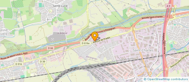 localisation de l'entreprise AID'AGE à PERPIGNAN