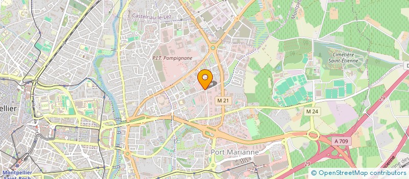 localisation de l'entreprise AID'ELEC à MONTPELLIER