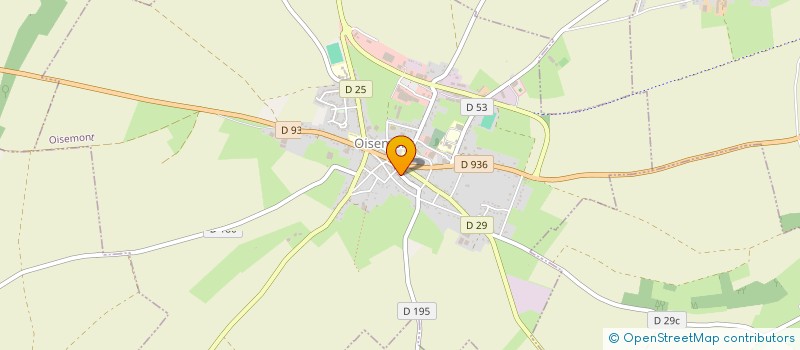 localisation de l'entreprise AID'EMPLOI SERVICE  OISEMONT