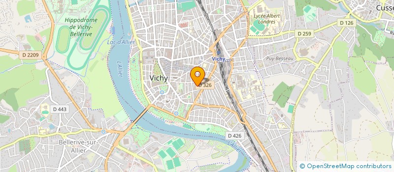 localisation de l'entreprise AID'ET NOUS ! à VICHY