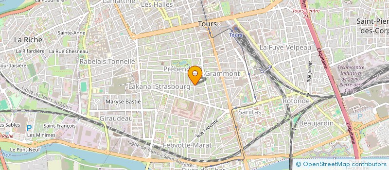 localisation de l'entreprise AID SERVICES  TOURS