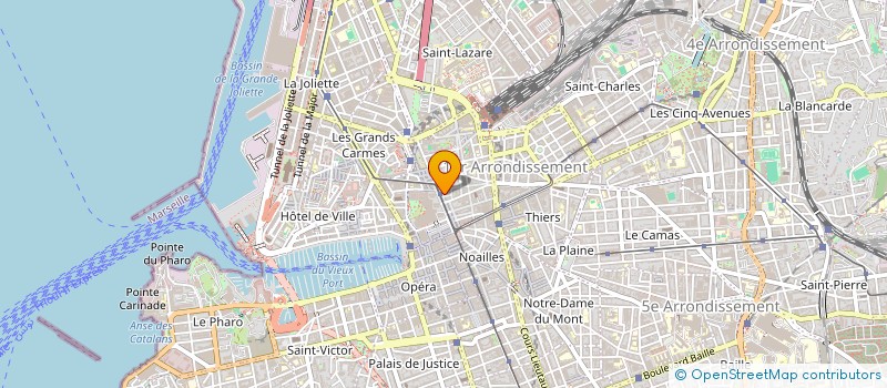 localisation de l'entreprise AIDA à MARSEILLE