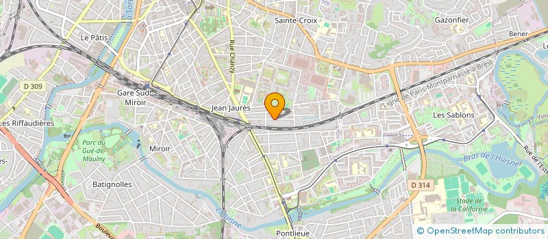 localisation de l'entreprise AIDA  LE MANS