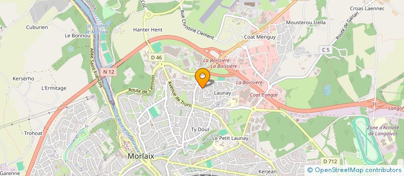 localisation de l'entreprise AIDA'S BEAUTY  MORLAIX