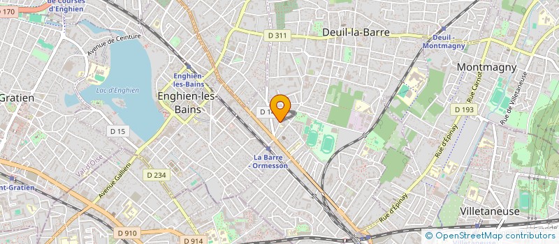 localisation de l'entreprise AIDACTIV à DEUIL-LA-BARRE