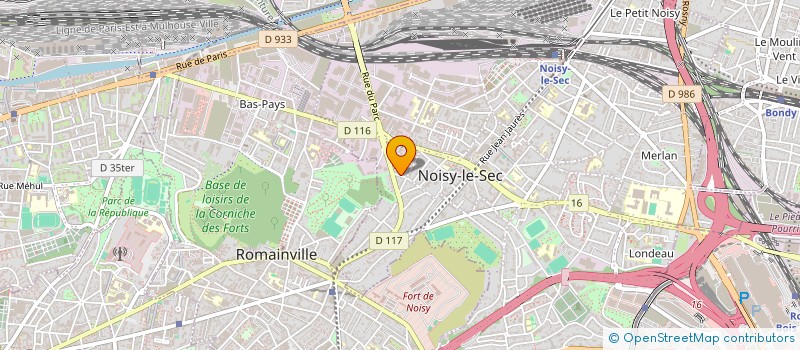 localisation de l'entreprise AIDAN IMMO à NOISY-LE-SEC