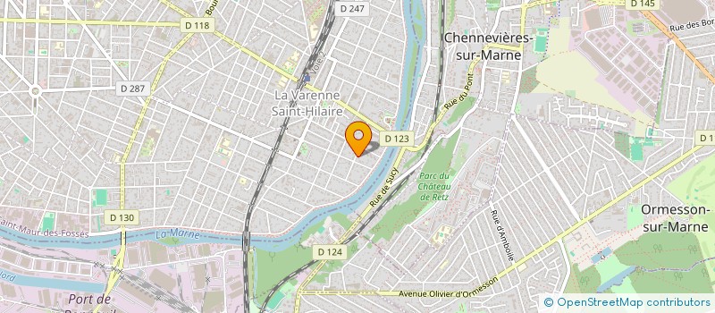 localisation de l'entreprise AIDANAEL à SAINT-MAUR-DES-FOSSES