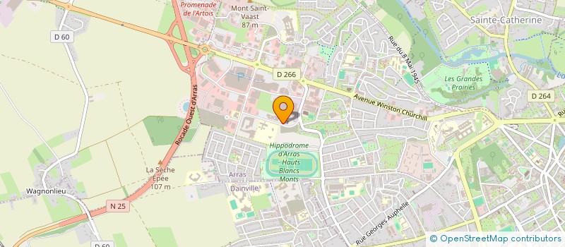 localisation de l'entreprise AIDAPLUS à ARRAS