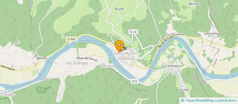 localisation de l'entreprise AIDCONCEPT à SAINT-MARTIN-LABOUVAL