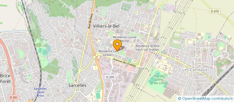 localisation de l'entreprise AIDE  VILLIERS-LE-BEL