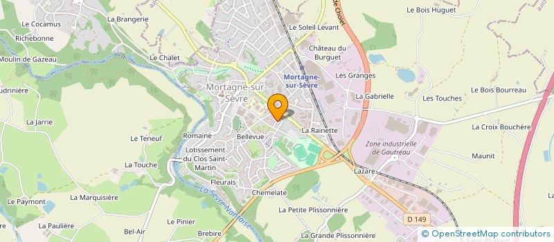 localisation de l'entreprise AIDE  MORTAGNE-SUR-SEVRE