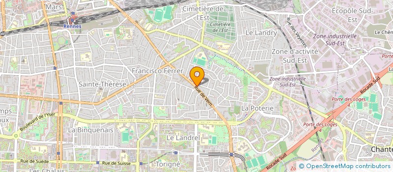 localisation de l'entreprise AIDE A DOMICILE 35 à RENNES