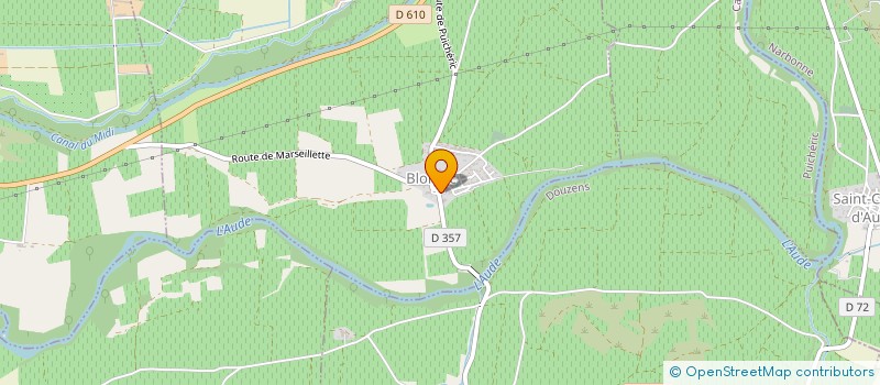 localisation de l'entreprise AIDE A DOMICILE à CAPENDU