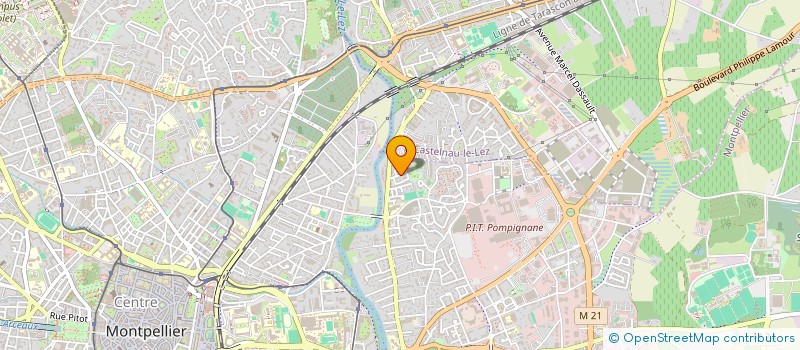 localisation de l'entreprise AIDE A DOMICILE AU NUMERIQUE à MONTPELLIER