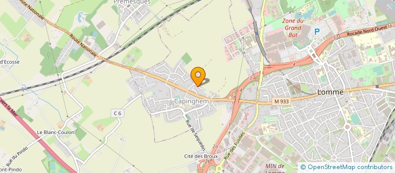 localisation de l'entreprise AIDE A DOMICILE AUX FAMILLES à LILLE