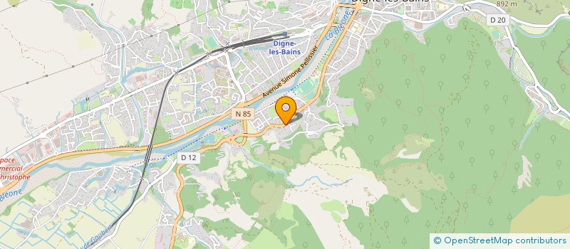 localisation de l'entreprise AIDE A DOMICILE AUX PERSONNES AGEES à DIGNE-LES-BAINS