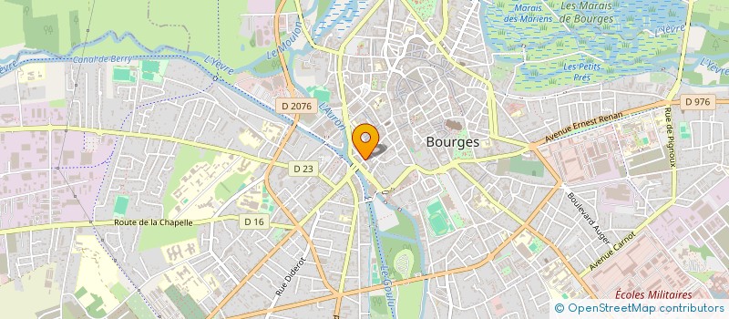 localisation de l'entreprise AIDE A DOMICILE BOURGES à BOURGES