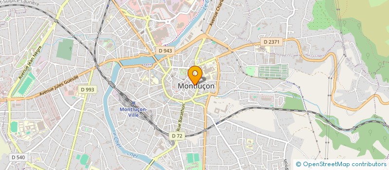 localisation de l'entreprise AIDE A DOMICILE DE L' AGGLOMERATION à MONTLUCON