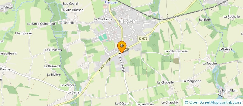 localisation de l'entreprise AIDE A DOMICILE DE PLERGUER à PLERGUER