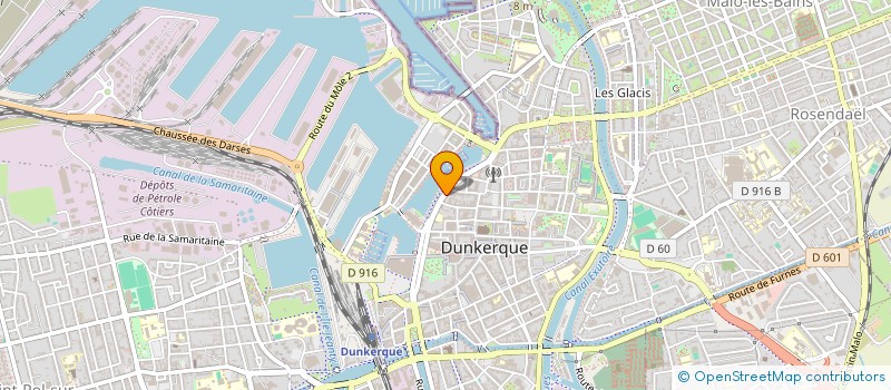 localisation de l'entreprise AIDE A DOMICILE EN ACTIVITES REGROUPEES à DUNKERQUE