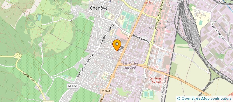 localisation de l'entreprise AIDE A DOMICILE EN MILIEU RURAL à CHENOVE