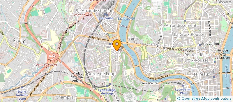localisation de l'entreprise AIDE-A-DOMICILE PERSONNES AGEES DE VAISE à LYON