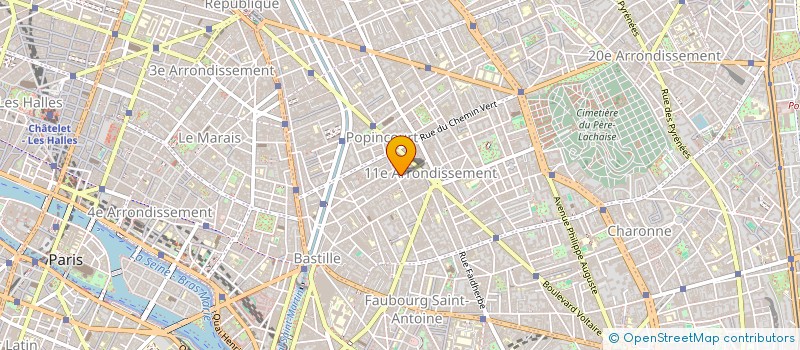 localisation de l'entreprise AIDE A L'ENFANCE TIBETAINE à PARIS