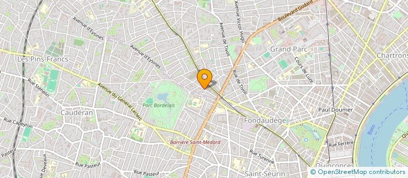 localisation de l'entreprise AIDE A LA DECISION EN SANTE PUBLIQUE  LE BOUSCAT