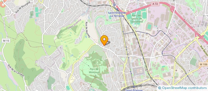 localisation de l'entreprise AIDE A LA DIFFUSION CULTURELLE  SAINT-ETIENNE