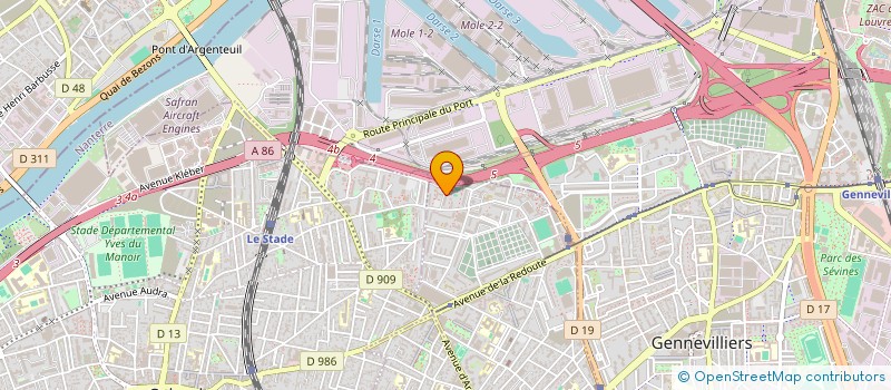 localisation de l'entreprise AIDE A LA JEUNESSE KAEDIENNE POUR L'EMPLOI à ASNIERES-SUR-SEINE