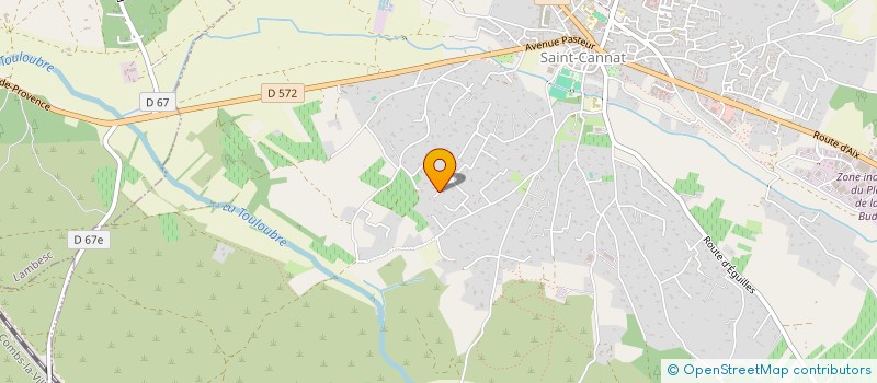 localisation de l'entreprise AIDE A LA VIE  SAINT-CANNAT