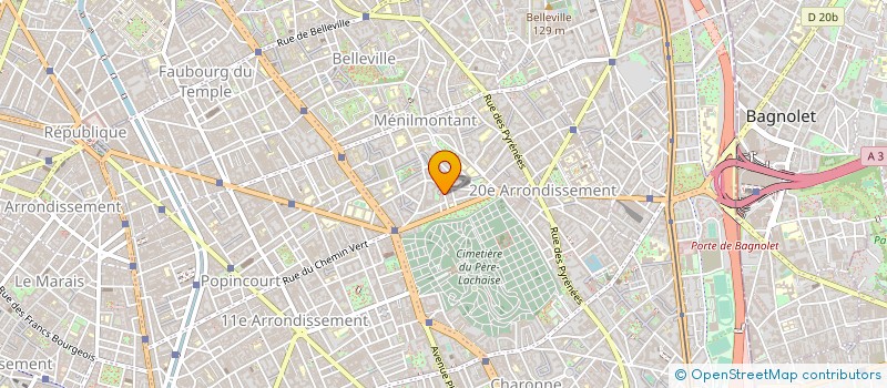 localisation de l'entreprise AIDE A LA VIE ET SERVICES à PARIS