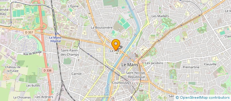 localisation de l'entreprise AIDE A TOUTE DETRESSE à LE MANS