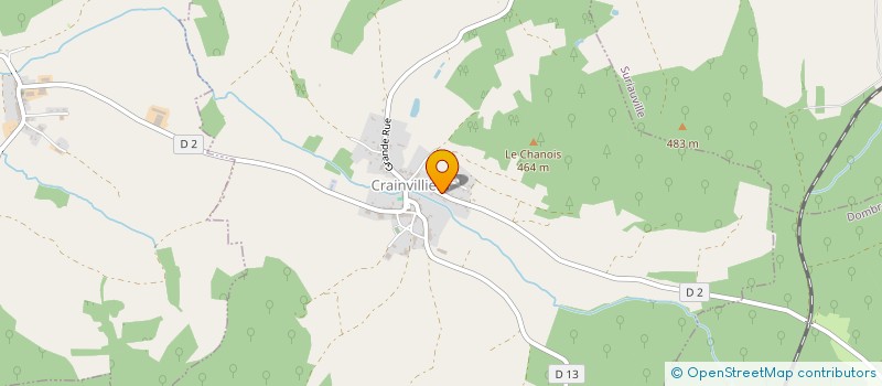 localisation de l'entreprise AIDE ACTION POUR UNE AUTONOMIE DES POPULATIONS RURALES BURKINABE  CRAINVILLIERS