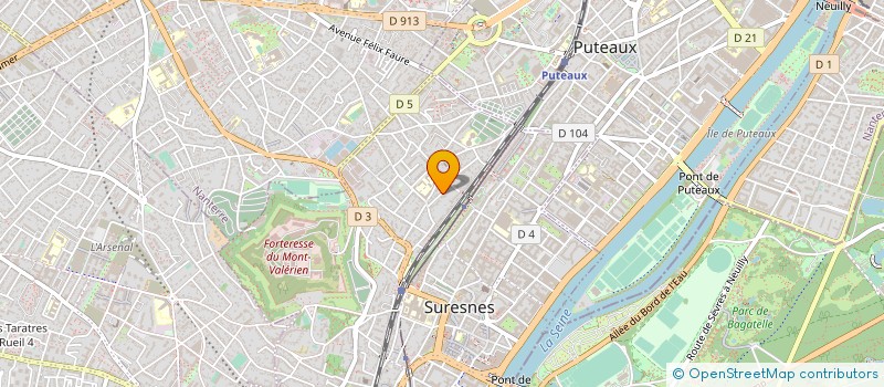localisation de l'entreprise AIDE ACTIONS SANTE 92 à SURESNES