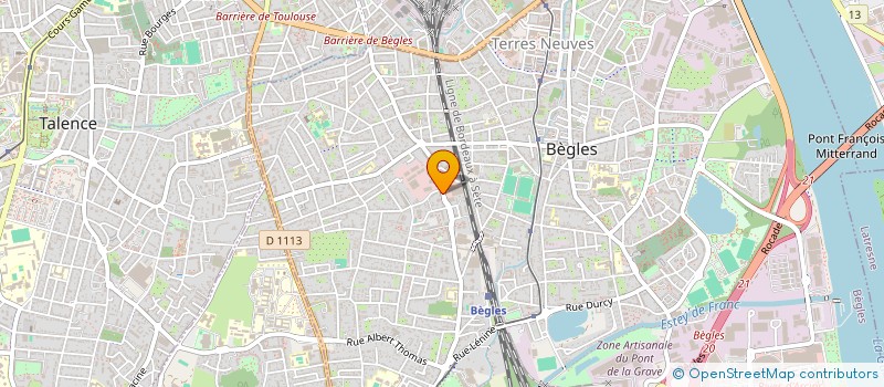 localisation de l'entreprise AIDE-ALAMAISON.COM à BEGLES