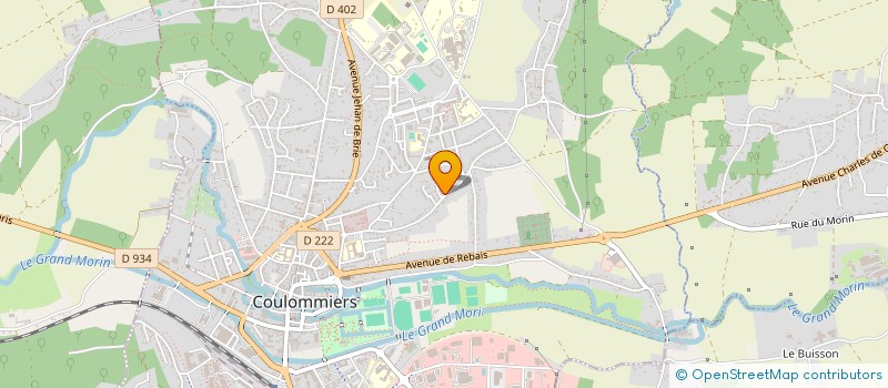 localisation de l'entreprise AIDE APPEL 77 à COULOMMIERS