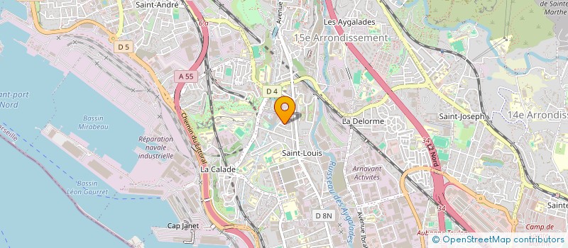 localisation de l'entreprise AIDE ASSISTANCE MEDICALE à MARSEILLE
