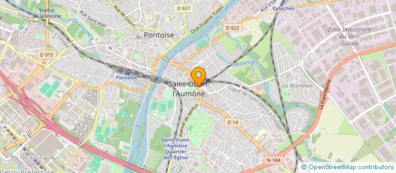 localisation de l'entreprise AIDE ASSISTANCE PERSONNE AGEE HANDICAPEE à SAINT-OUEN-L'AUMONE