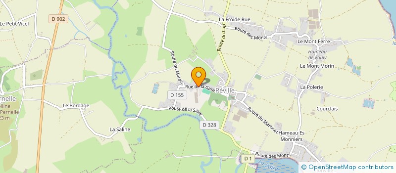 localisation de l'entreprise AIDE AU CONFORT POUR TOUS  REVILLE