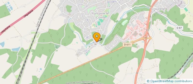 localisation de l'entreprise AIDE AU DEMUNIS ET ACCIDENTES DE LA VIE à FONTAINE-LE-COMTE