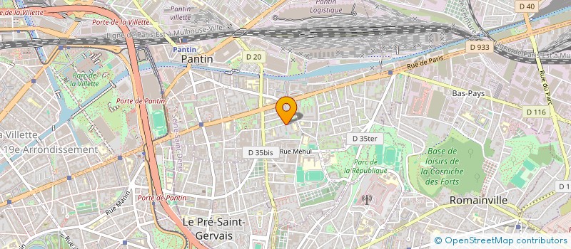 localisation de l'entreprise AIDE AU DEPLACEMENT ET ASSISTANCE A LA MOBILITE à PANTIN
