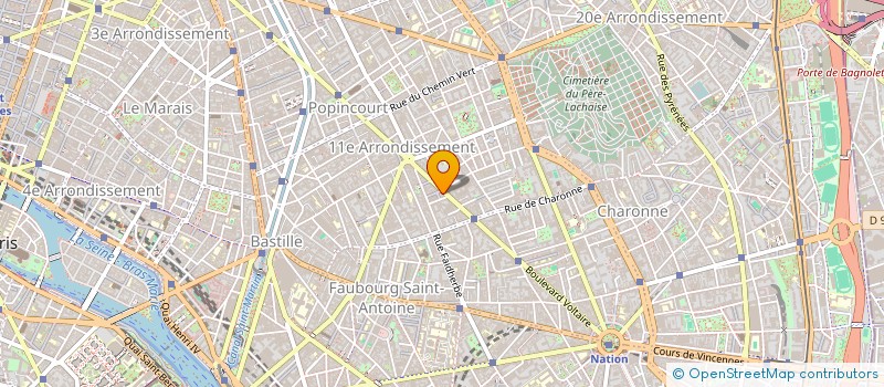 localisation de l'entreprise AIDE AU DEVELOPPEMENT DE MADAGASCAR PAR LE TOURISME A.D.M.T FRANCE  PARIS