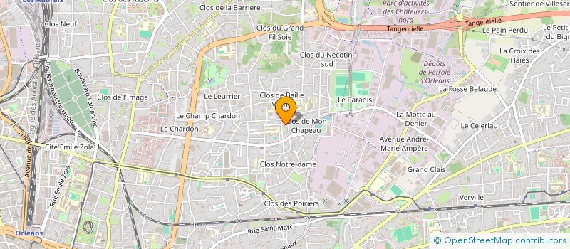 localisation de l'entreprise AIDE AU DEVELOPPEMENT DES JEUNES DE BOGHEL FADOUA à ORLEANS